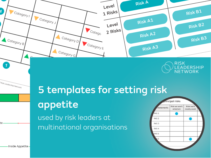 5 templates for setting risk appetite