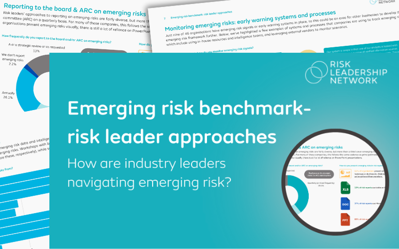 Benchmark request | Emerging risk benchmark: risk leader approaches
