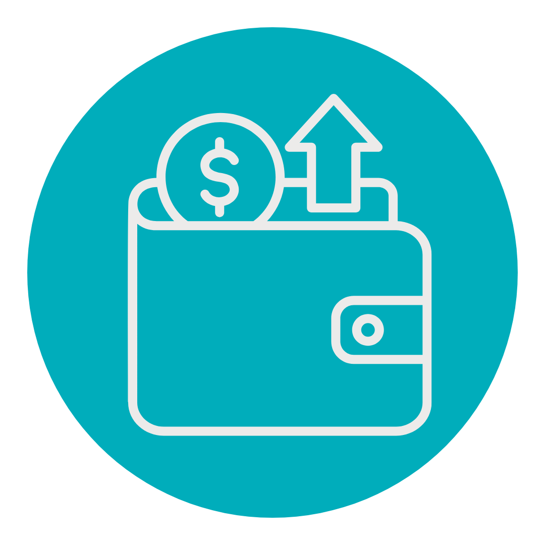 Spend money icon