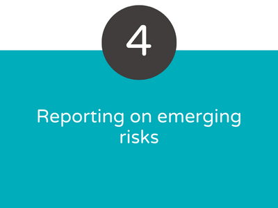 reporting on emerging risks